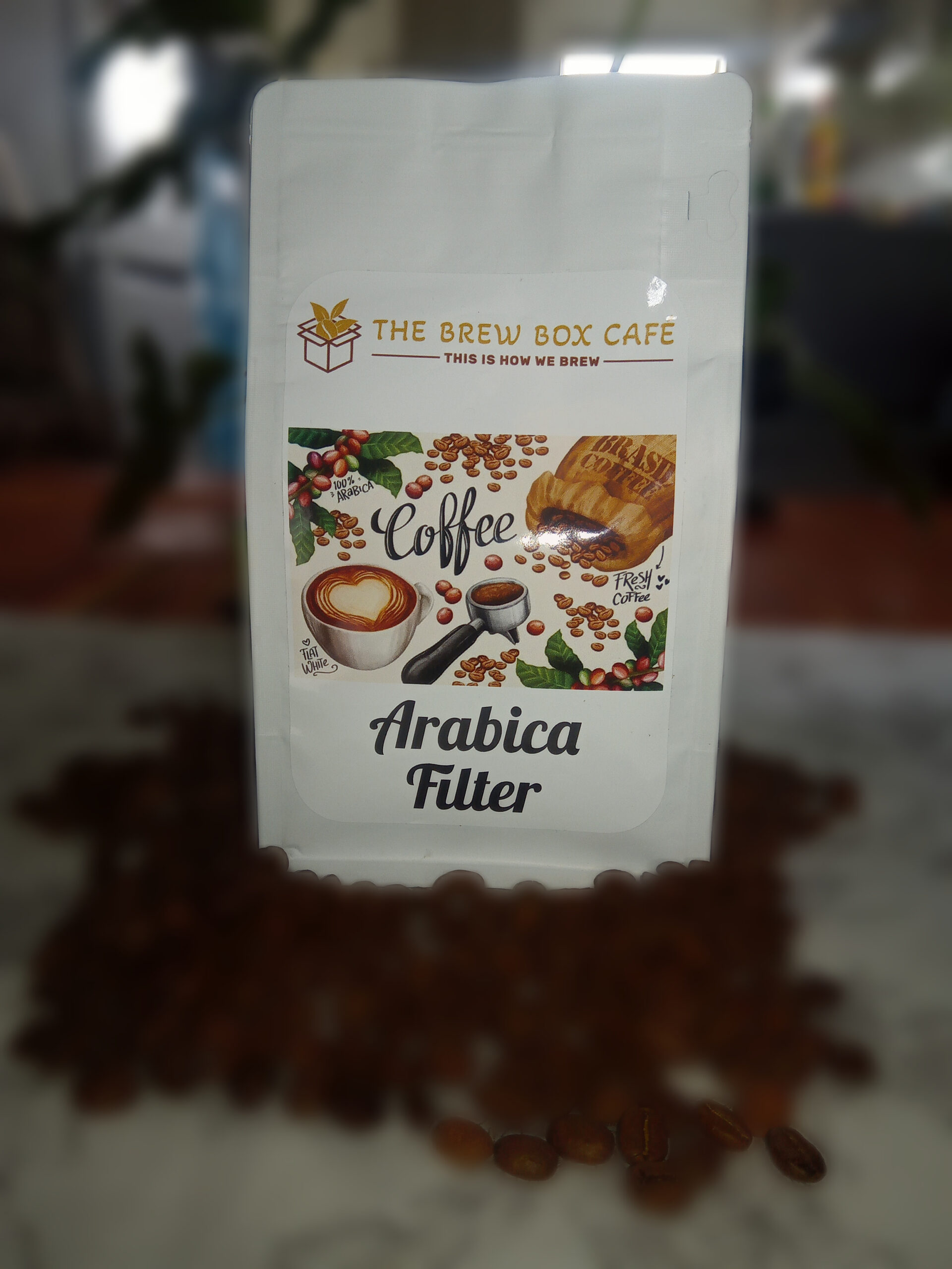 Arabica Filter Coffee 250g - The Brew Box Cafe